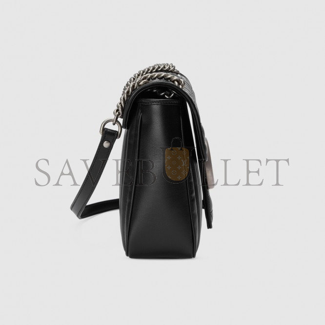 G*u*i gg marmont medium shoulder bag 443496  （31*19*7cm）